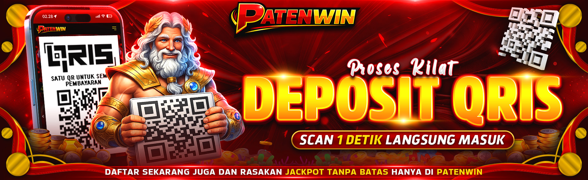 PROSES KILAT AUTO DEPOSIT QRIS